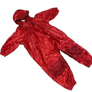 TUFFO Muddy Buddy Waterproof Coveralls One Piece Rain Suit Size 2T 2yr